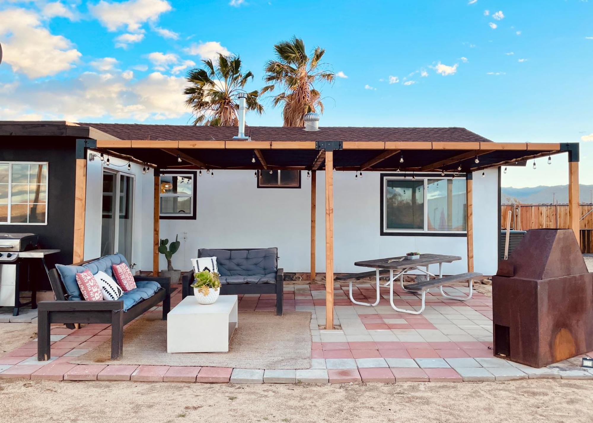 Twin Palms Desert Getaway - Jacuzzi, Fire Pit, Meditation Room & More Joshua Tree Εξωτερικό φωτογραφία