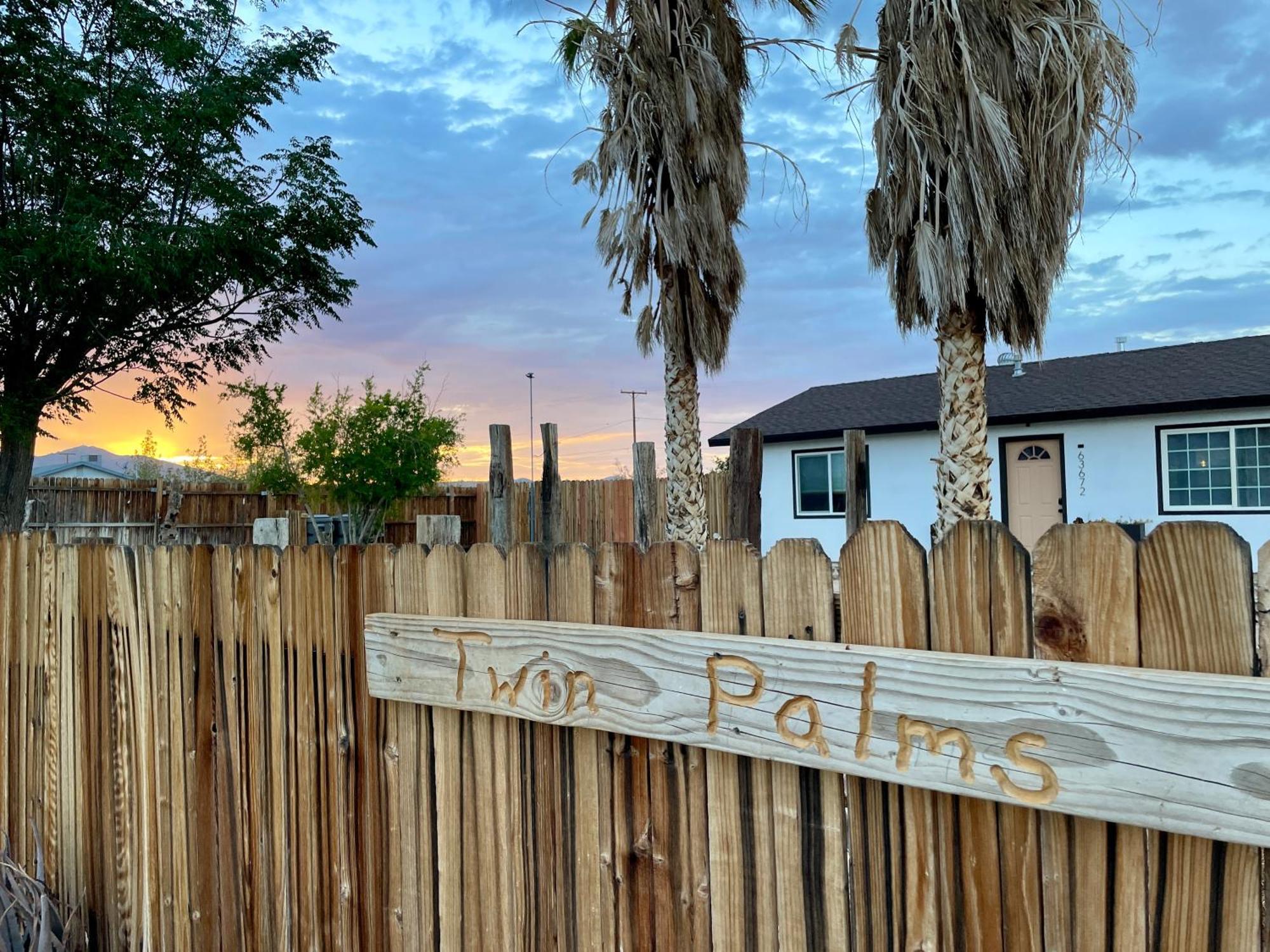 Twin Palms Desert Getaway - Jacuzzi, Fire Pit, Meditation Room & More Joshua Tree Εξωτερικό φωτογραφία