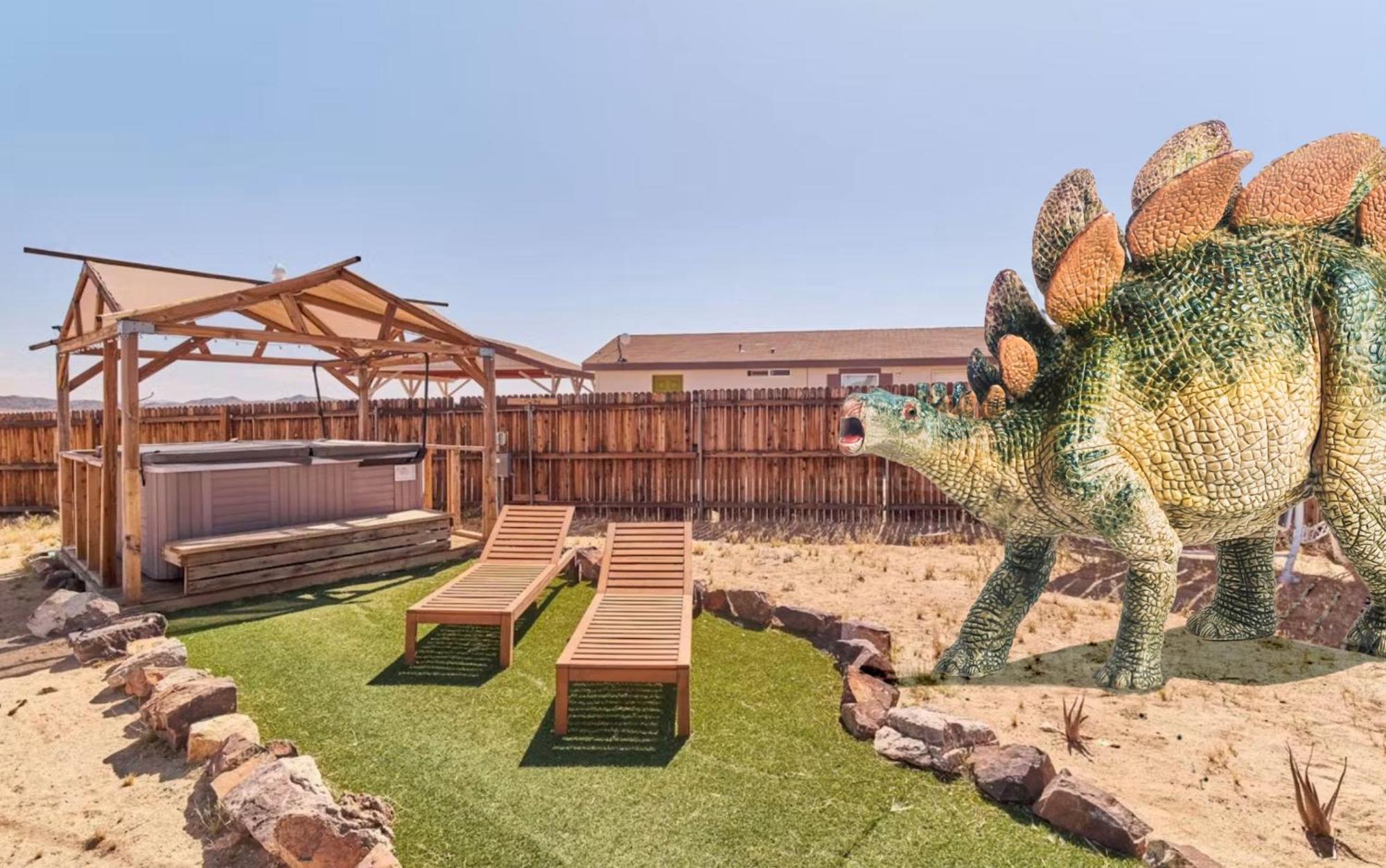 Twin Palms Desert Getaway - Jacuzzi, Fire Pit, Meditation Room & More Joshua Tree Εξωτερικό φωτογραφία